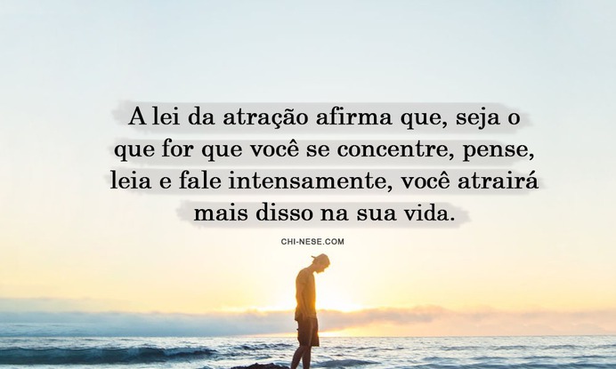 Lei da Atração frases