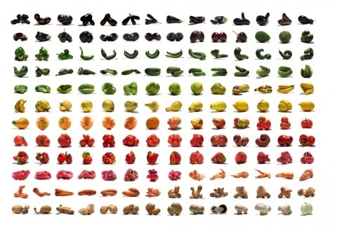 swissmiss | mutatoprints #form #print #fruit #texture #vegetables #colour