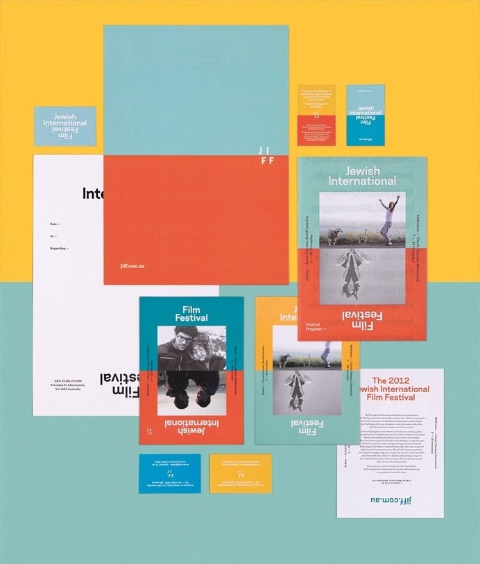 Jewish Film Festival #inspiration #design #graphic #poster #typography