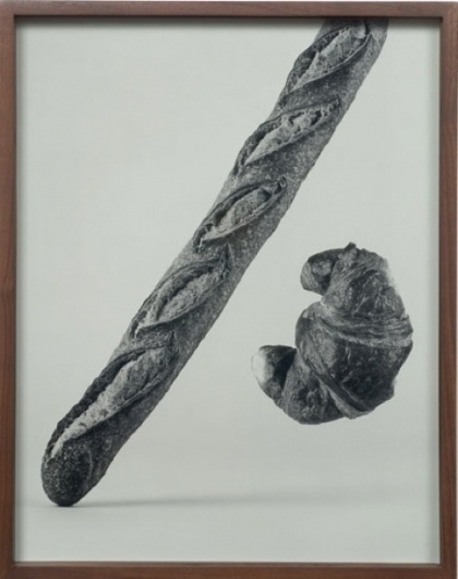 Baguette, Croissant by Elad Lassry (2008).... - Covenger & Kester #food #art