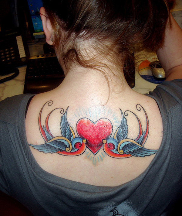 50 Lovely Swallow Tattoos #swallow #tattoos