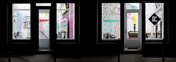 Close look on YMS entrance #interior #salon #modern #youthful #artistic #beauty