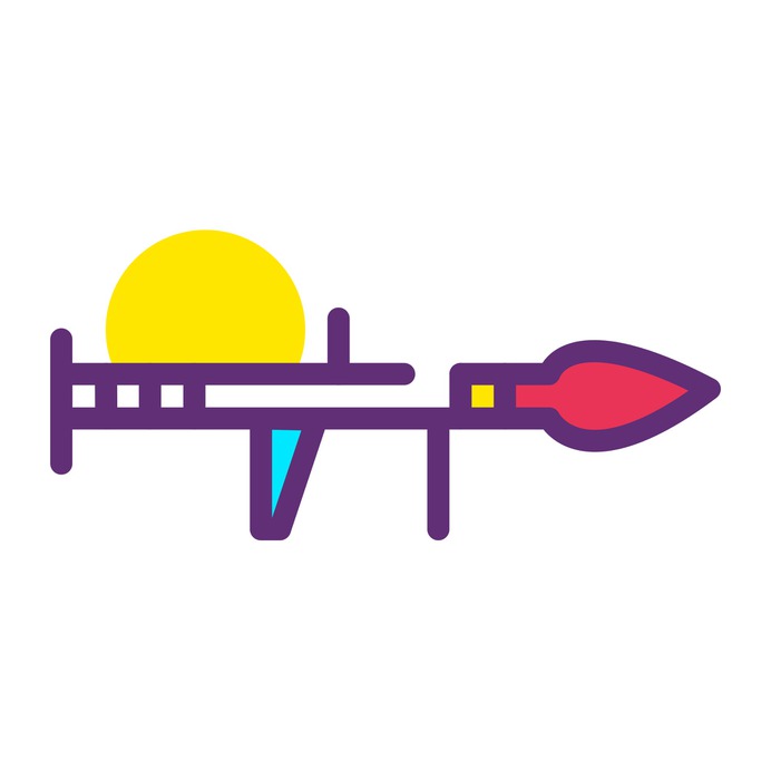 See more icon inspiration related to weapon, bazooka, grenades, launchers, miscellaneous, launcher, army, arms and weapons on Flaticon.