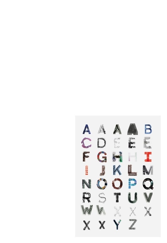 Alphabetica ArchÓ•ologica Typeface Simon Oosterdijk #photography #letters