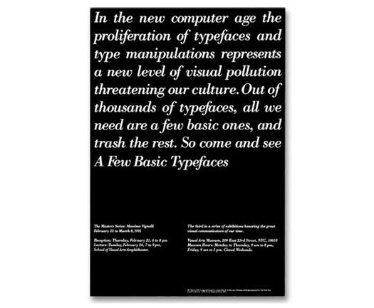 Does a strict upbringing make you a better designer?: Observatory: Design Observer #massimo #vignelli
