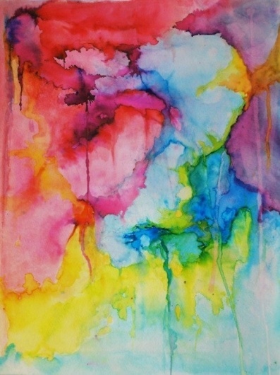 kate spade new york #abstract #watercolor