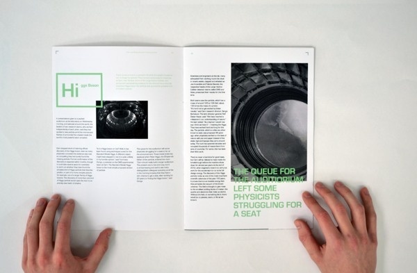 Portion of Physics #simplistic #design #book #publication #simple #editorial #minimal #layout #physics #colour #science