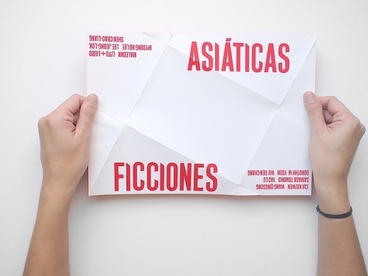 Ficciones Typeface on the Behance Network #poster