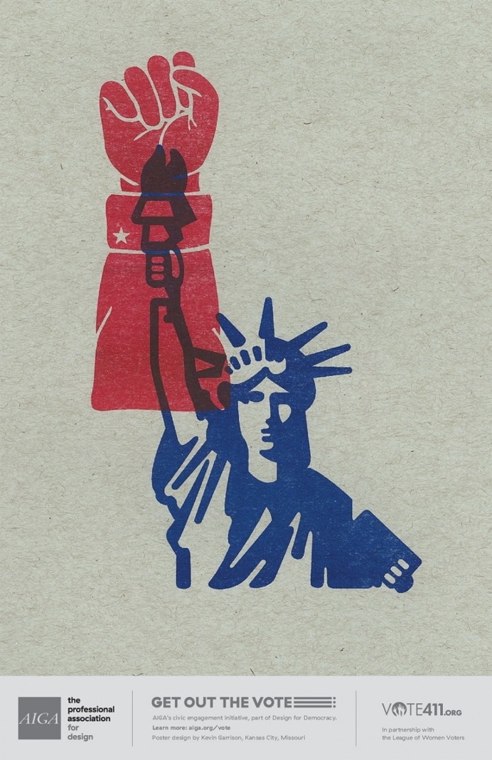 Wonderful US Election Posters Designed to Inspire People to Vote