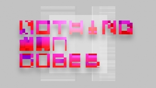 Tumblr #abstract #cubes #modern #typographic #square