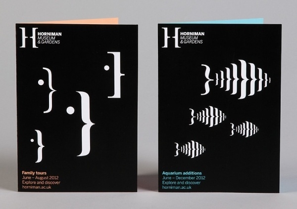 hat-trick design: horniman museum and gardens identity #print #identity