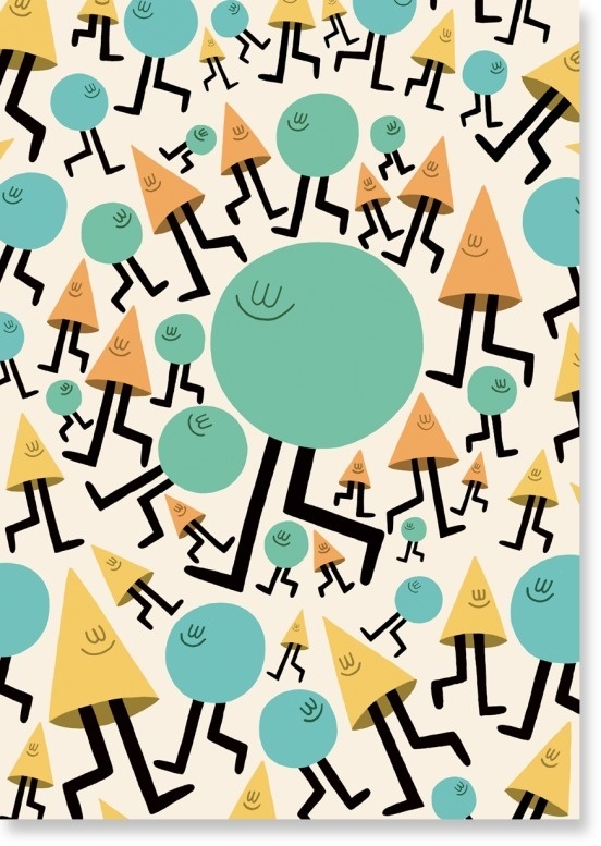 Dot by Matthew Dent #color #illustration #pill #vintage #poster