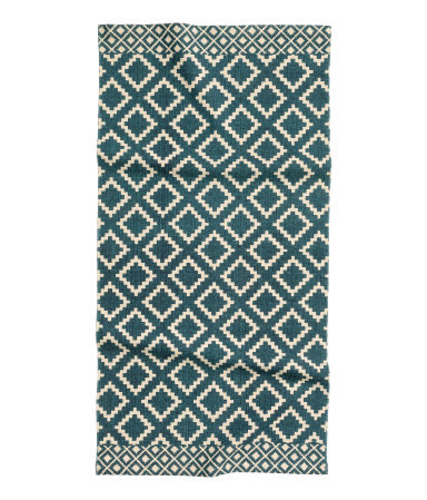 Patterned Cotton Rug, H&M Home