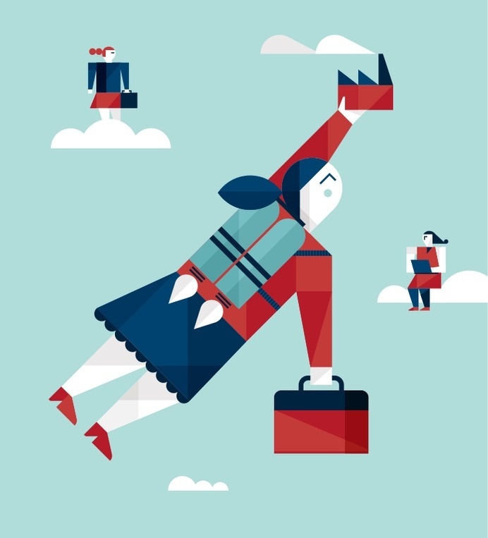 Romualdo Faura / Editorial Illustrations #information #illustration #graphic #character