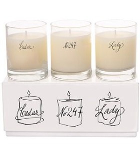 - pastel scented candle