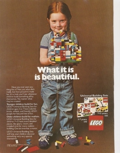 swissmiss | What it is #retro #lego #advertising