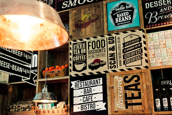 THE BELLE ISLE on the Behance Network #prints #typography