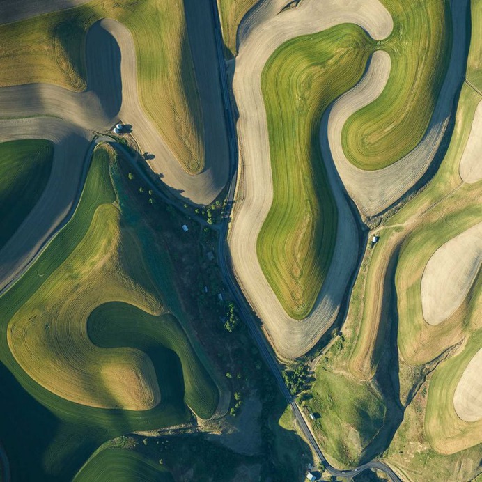 The Palouse From Above: Drone Photography by Mitchell Rouse