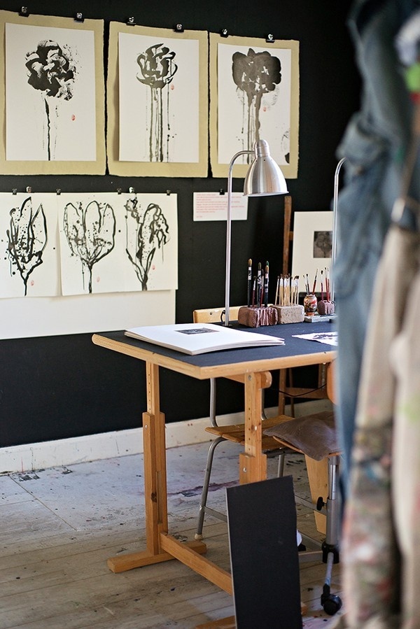 Artist studio in the old vicarage emmas designblogg #interior #design #decor #deco #decoration