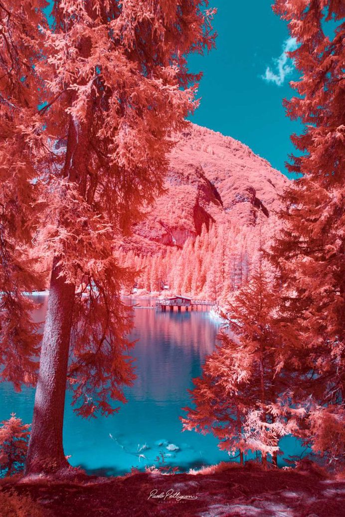 Infrared Dolomites: Dreamlike Colorful Photography by Paolo Pettigiani
