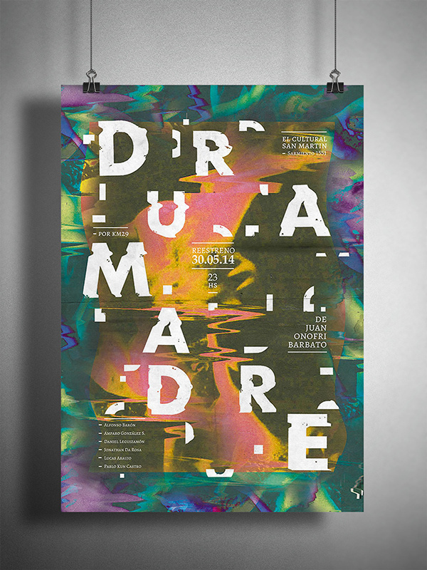 DURAMADRE - Diseño II Gabriele. Fadu UBA #poster #typography