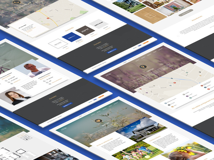 Website design for "Pipari" village. See full project: https://www.behance.net/gallery/34321831/PIPARI #design #web #ui #ux