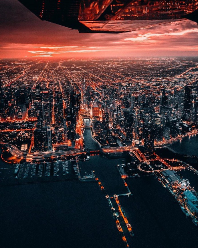 Striking Urban Landscapes and Cityscapes of Chicago by Benjamin Suter