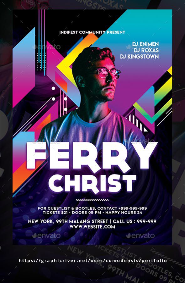 Guest Dj Flyer Party by Comodensis
