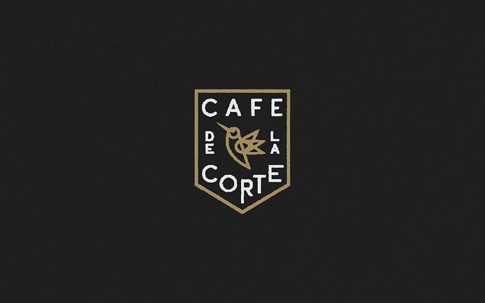 Cafe De La Corte identity