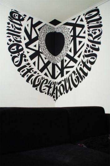 BLAQK #calligraphy #greg #lines #geometry #2012 #design #blaqk #papagrigoriou #simek