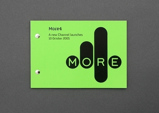 Spin — More4 #print #identity #branding