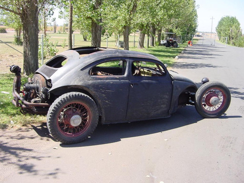 #vehicle #vw #bug #ratrod #black