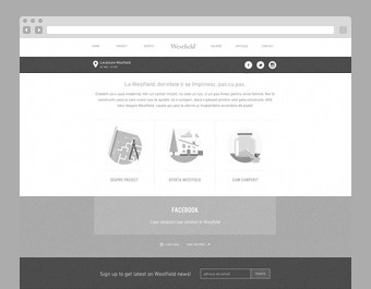 Website Westfield #layout #blog