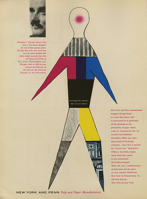 Color at New York and Penn, pulp and paper manufacturers. colored paper #illustration