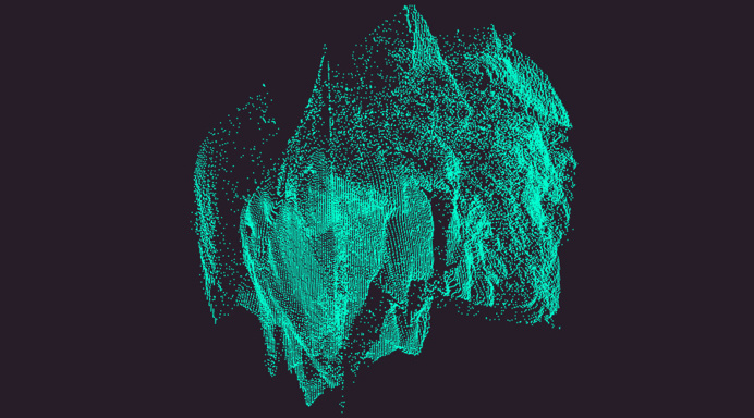 LAB KFKS #particles #design #animation #nastyakfks #gif #3d #turquoise