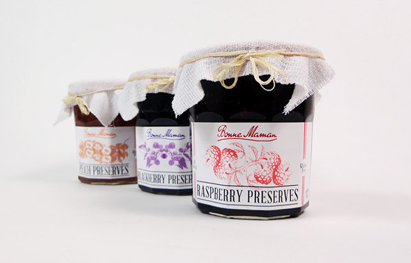 Bonne Maman packaging redesign by Francisco Carrera