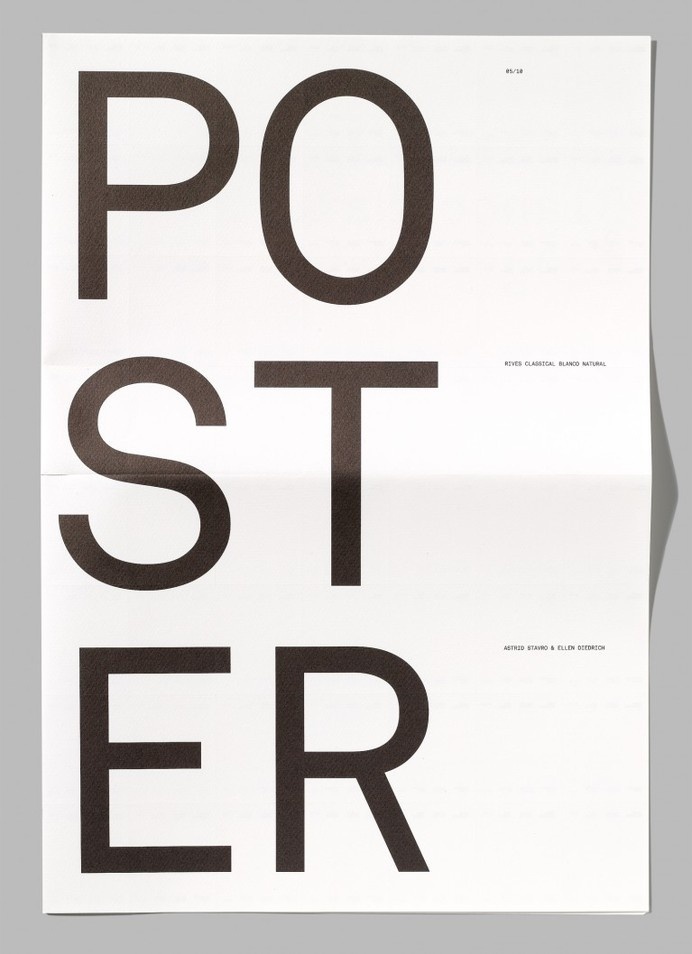 betype: Arjo Wiggins #minimal #poster #typography