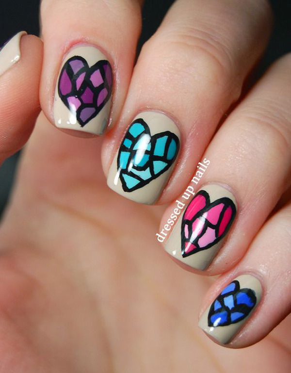 50 VALENTINE'S DAY NAIL ART IDEAS