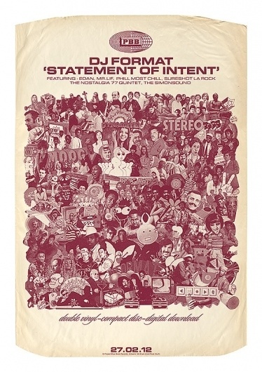 DJ Format Poster — DJ Format 'Statement Of Intent' Poster #krum #statement #format #of #dj #intent #mr