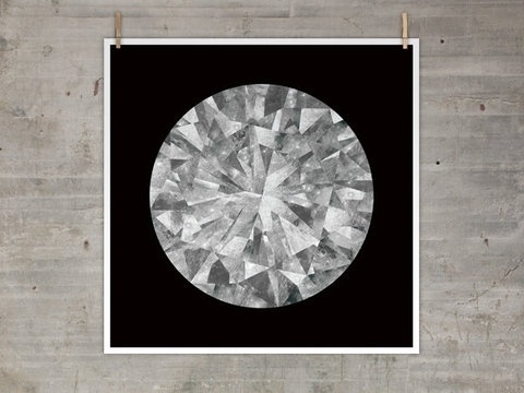 The Best Part | Moon Diamond Print #print #moon