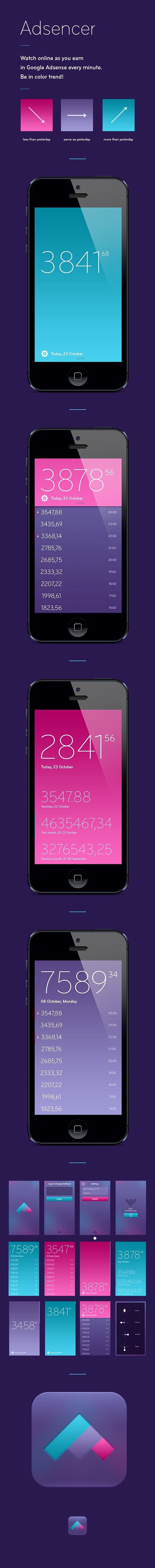 Adsenser #iphone #ux #ui
