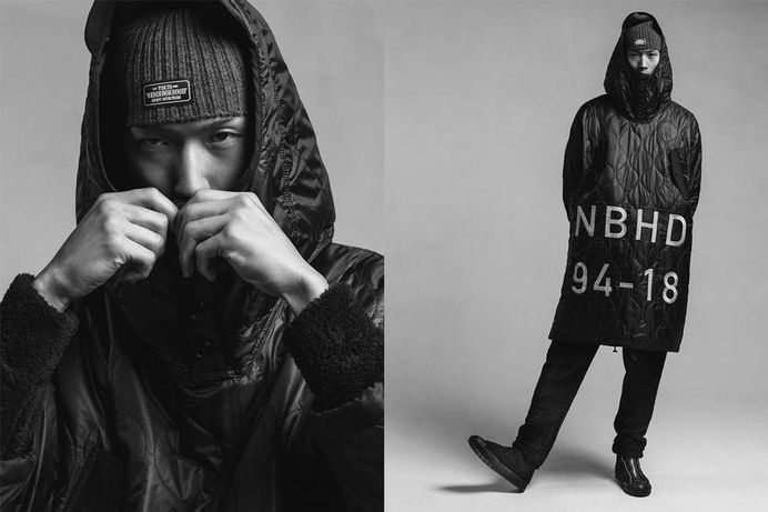 Haven Neighborhood and Wtaps FW18 Editorial styling fashion photography clothing winter outerwear