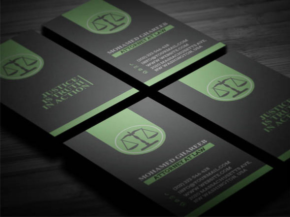Lawyer Business Card