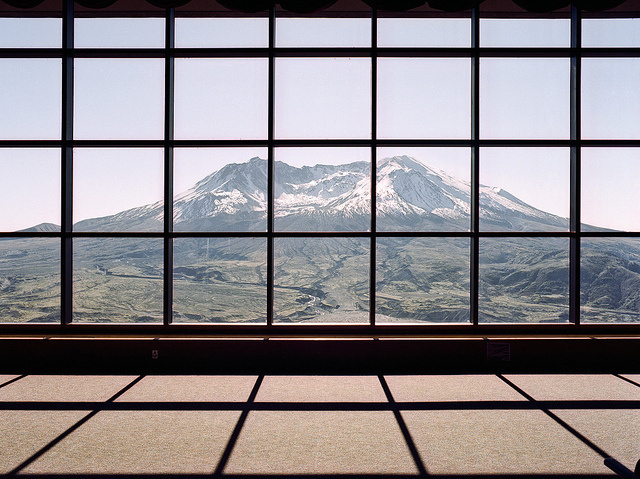 what a view #mountain #snow #wall #window #great #view #windows