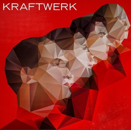 Kraftwerk on the Behance Network #music #cover #illustration