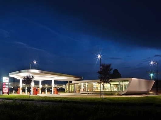 Onestep Creative - The Blog of Josh McDonald » The Gazoline Petrol Sation #modern #commercial #photography #architecture #gas #station
