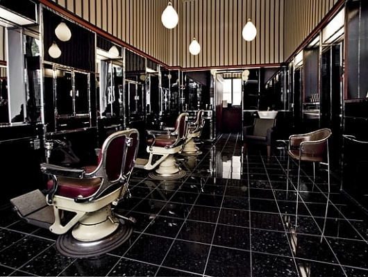 Herrefrisør BARB genåbner #interior #design #retro #barbershop #copenhagen