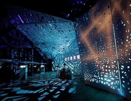 Dezeen » Blog Archive » Polish Pavilion for Shanghai Expo 2010 by WWAA Architects #interior #pattern #design #screen #light