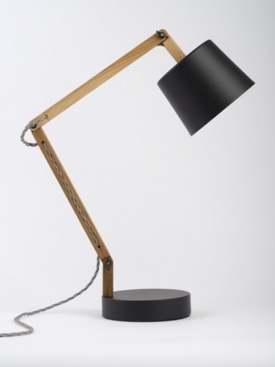 Black/Grey Angle Table Lamp 2.0 - Douglas + Bec #lamp