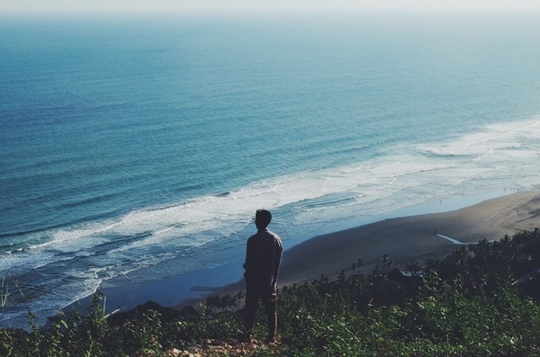#java #indonesia #coast #ocean #sea #hill #panorama #nature #explore